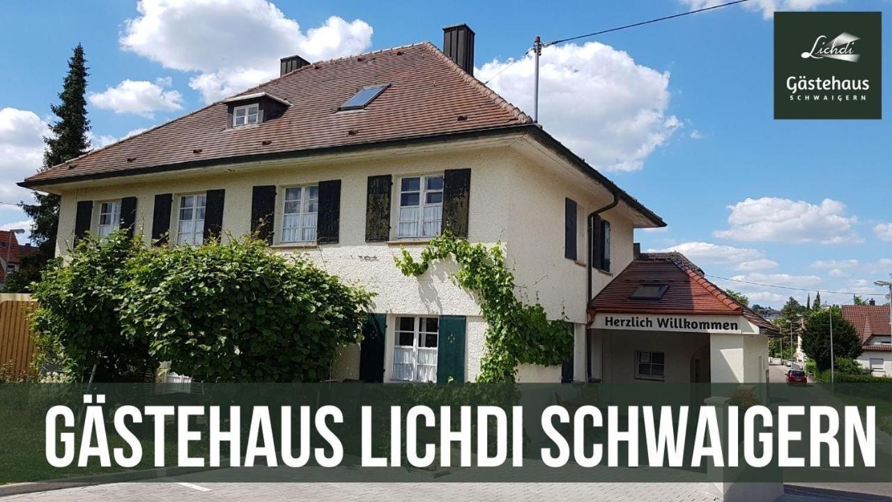 Gaestehaus Lichdi Schwaigern Екстер'єр фото